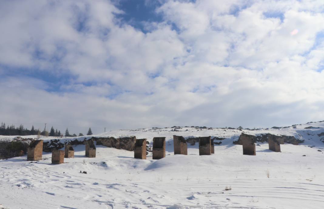 Kayseri beyaza büründü: Koramaz Vadisi ve Ortaseki’de görsel şölen böyle görüntülendi 7