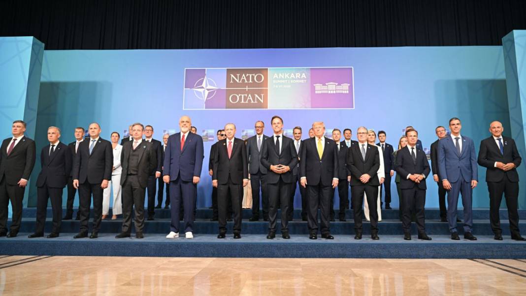 Liderler'den Beştepe'de aile fotoğrafı: Erdoğan açılışı yaptı, Trump’tan İran ve İspanya çıkışı geldi 2