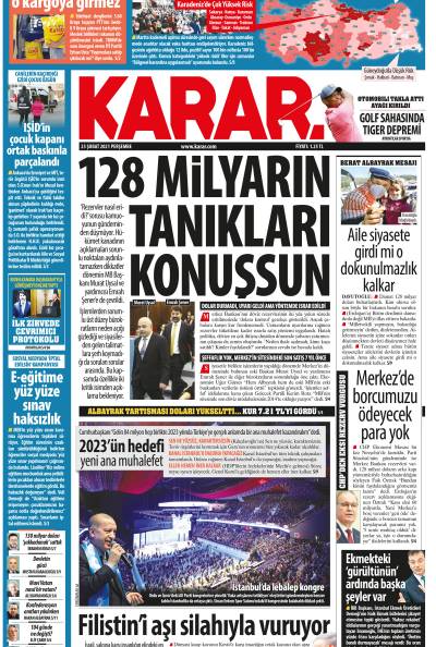 25 Şubat 2021 Perşembe