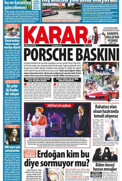 30 Mayıs 2021 Pazar