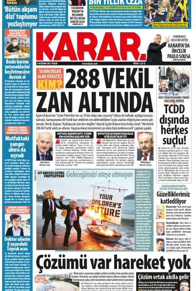 6 Haziran 2021 Pazar