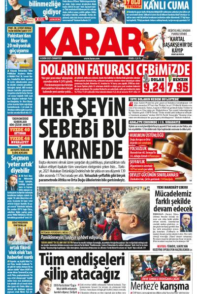 16 Ekim 2021 Cumartesi
