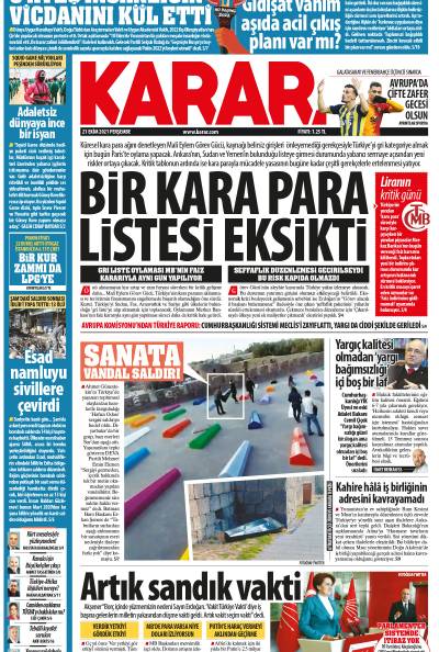 21 Ekim 2021 Perşembe