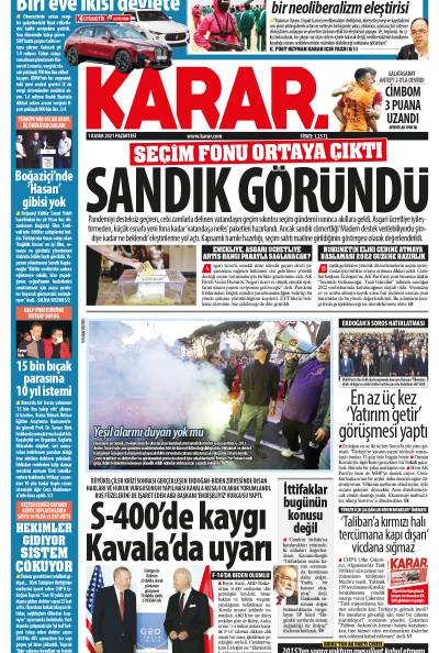 1 Kasım 2021 Pazartesi