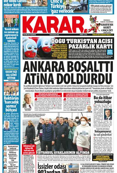 8 Kasım 2021 Pazartesi