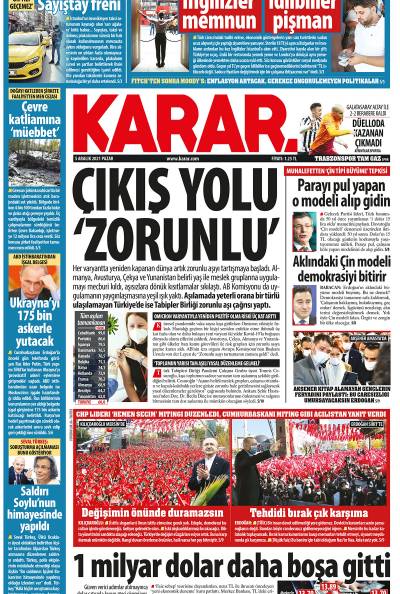 5 Aralık 2021 Pazar