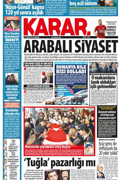 27 Temmuz 2022 Çarşamba