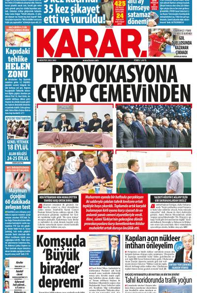 09 Ağustos 2022 Salı