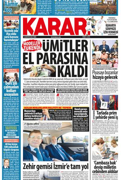 12 Ağustos 2022 Cuma