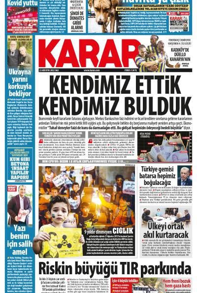 23 Ağustos 2022 Salı