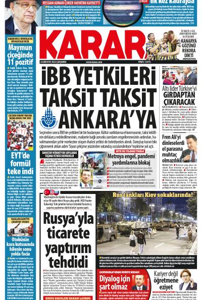 24 Ağustos 2022 Çarşamba