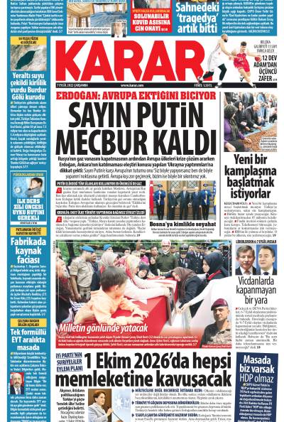 07 Eylül 2022 Çarşamba