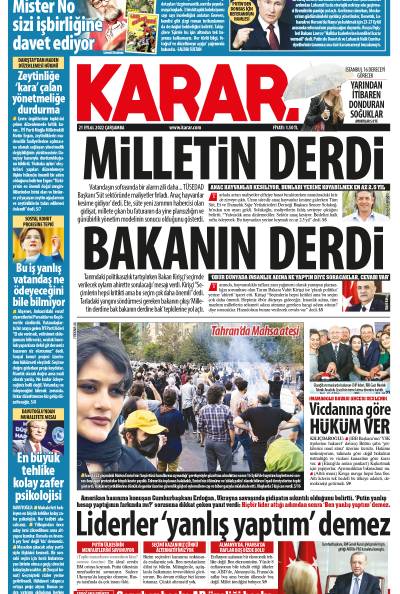 21 Eylül 2022 Çarşamba