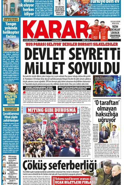 22 Eylül 2022 Perşembe