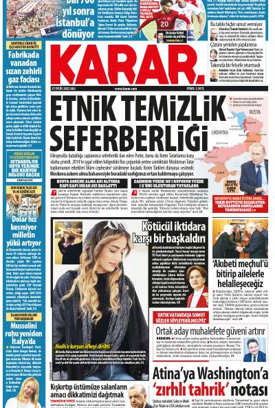 27 Eylül 2022 Salı