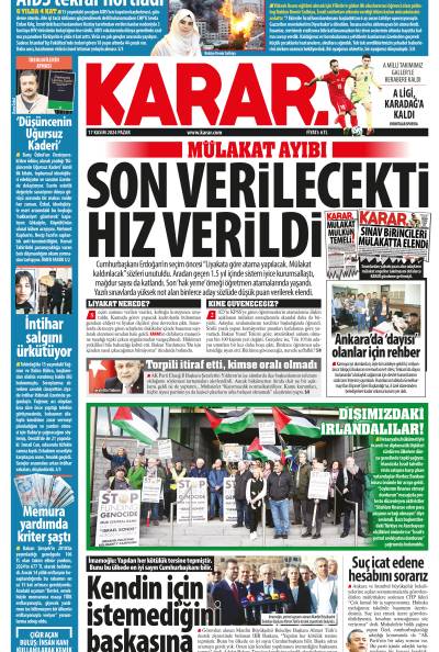 17 Kasım 2024 Pazar