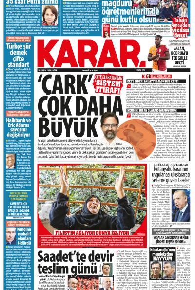 24 Kasım 2024 Pazar