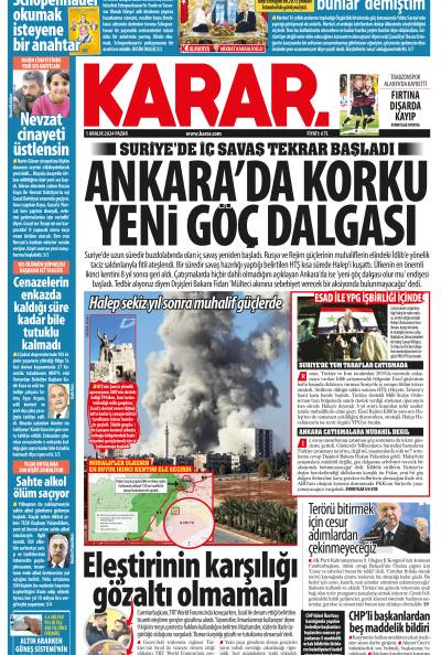 1 Aralık 2024 Pazar