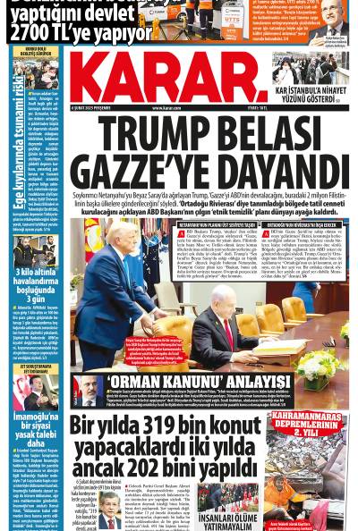 6 Şubat 2025 Perşembe