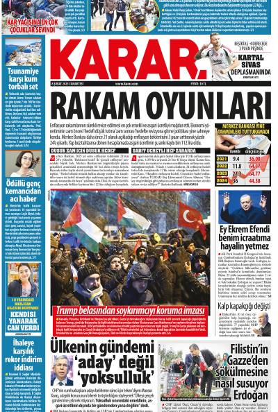 8 Şubat 2025 Cumartesi