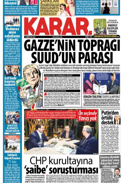 11 Şubat 2025 Salı