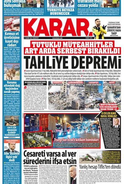 17 Şubat 2025 Pazartesi