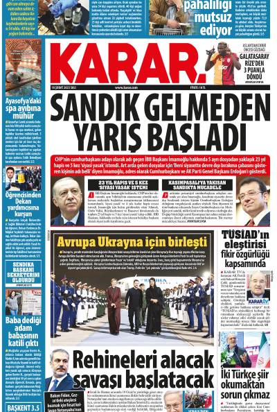 18 Şubat 2025 Salı