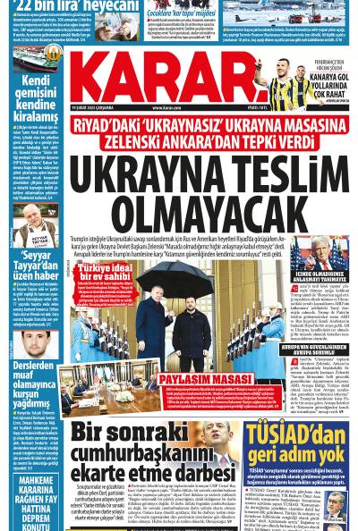 19 Şubat 2025 Çarşamba