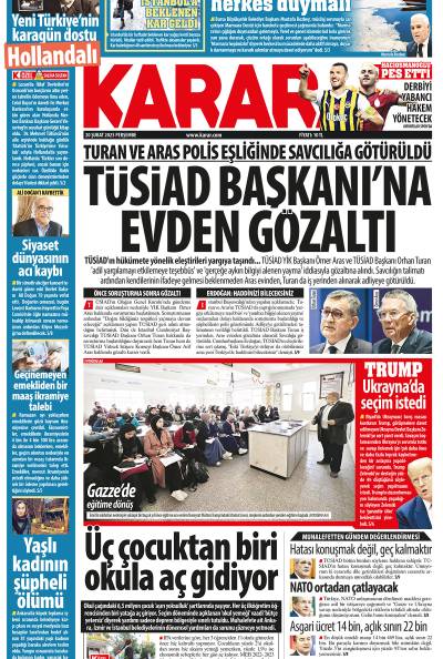 20 Şubat 2025 Perşembe