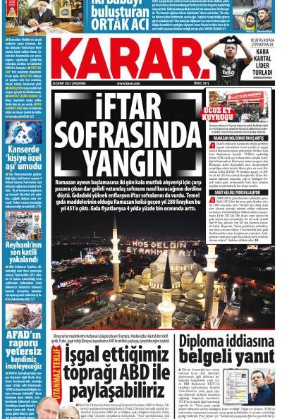 26 Şubat 2025 Çarşamba