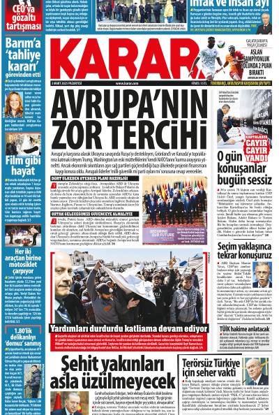 3 Mart 2025 Pazartesi