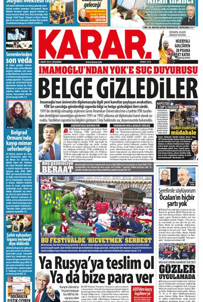 5 Mart 2025 Çarşamba