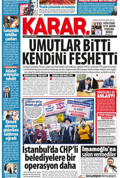 12 Mart 2025 Çarşamba