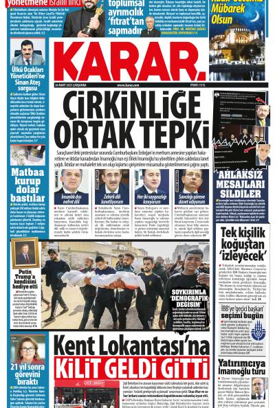 26 Mart 2025 Çarşamba