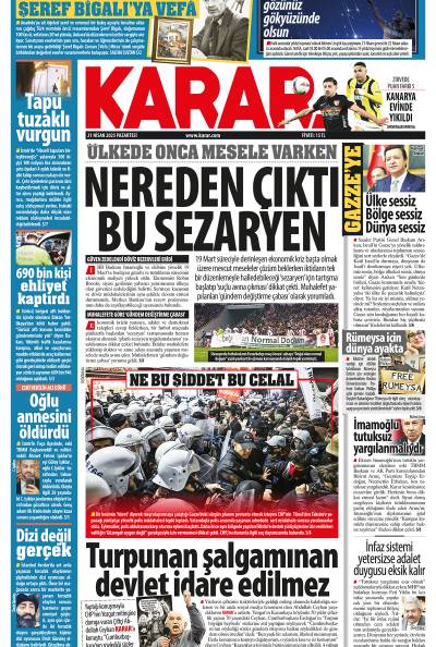 21 Nisan 2025 Pazartesi