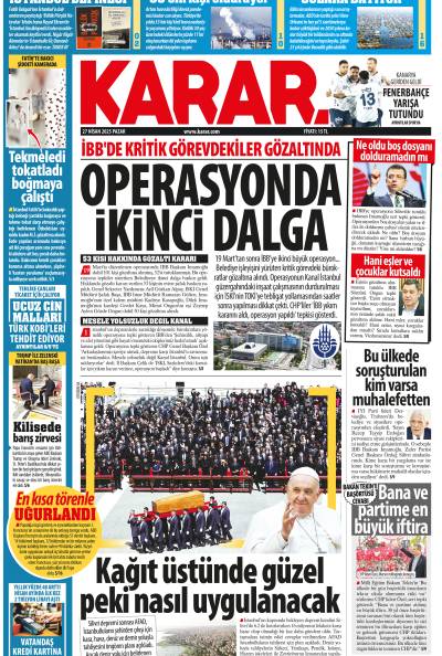 27 Nisan 2025 Pazar