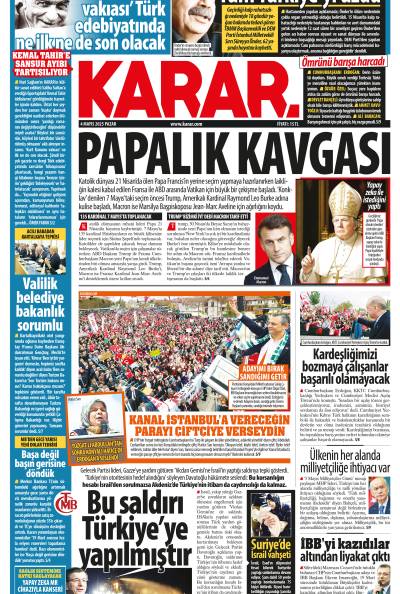 4 Mayıs 2025 Pazar