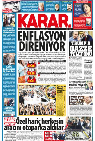 6 Mayıs 2025 Salı