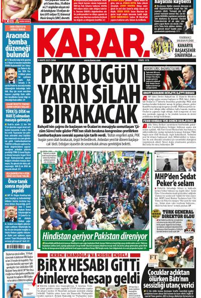 9 Mayıs 2025 Cuma