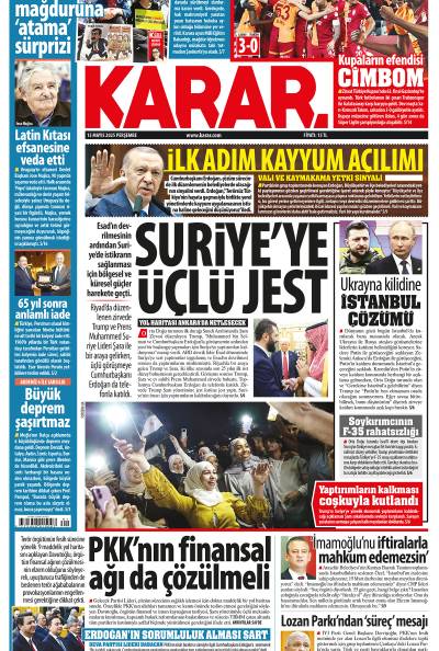15 Mayıs 2025 Perşembe