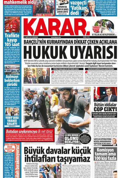 21 Mayıs 2025 Çarşamba