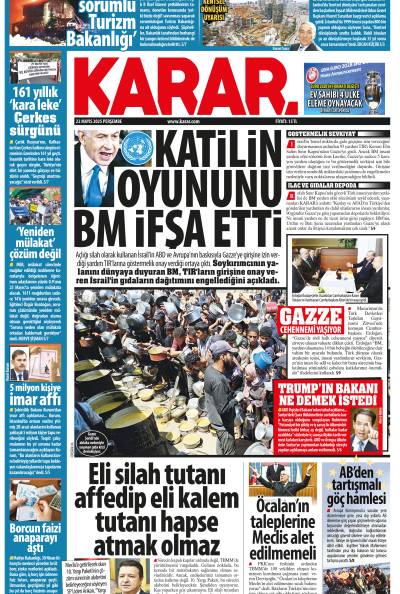 22 Mayıs 2025 Perşembe