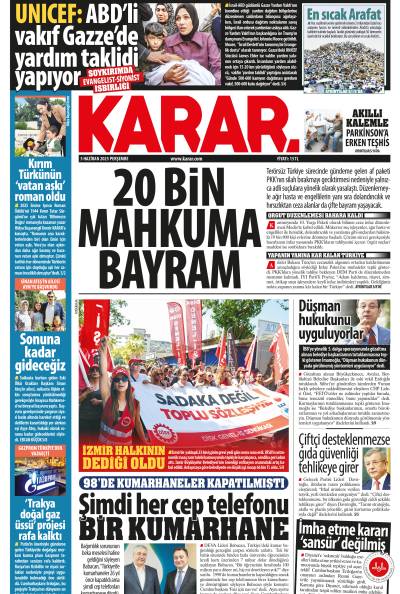 05 Haziran 2025 Perşembe