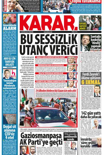12 Haziran 2025 Perşembe