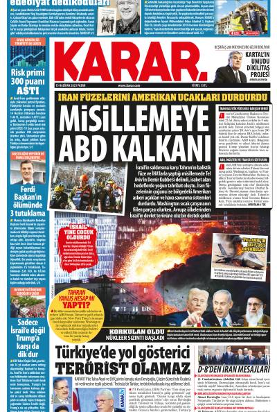 15 Haziran 2025 Pazar