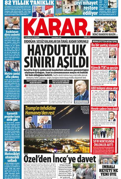 19 Haziran 2025 Perşembe