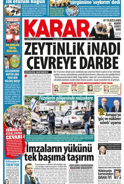 21 Haziran 2025 Cumartesi