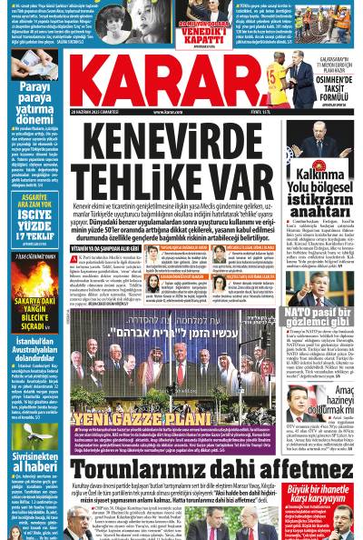 28 Haziran 2025 Cumartesi