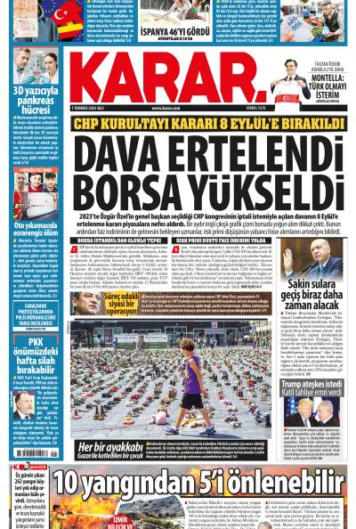 01 Temmuz 2025 Salı