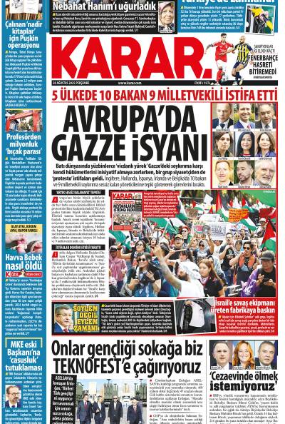 28 Ağustos 2025 Perşembe